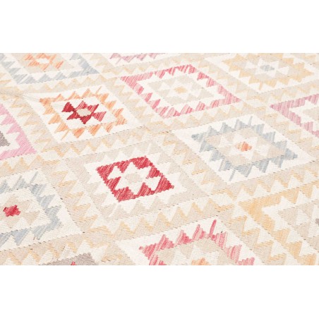 Tappeto Kilim Afghanistan bianco 184x232