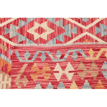 Tappeto Kilim Afghanistan arancione marrone 184x241