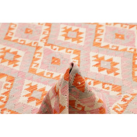 Tappeto Kilim Afghanistan giallo arancione 182x228