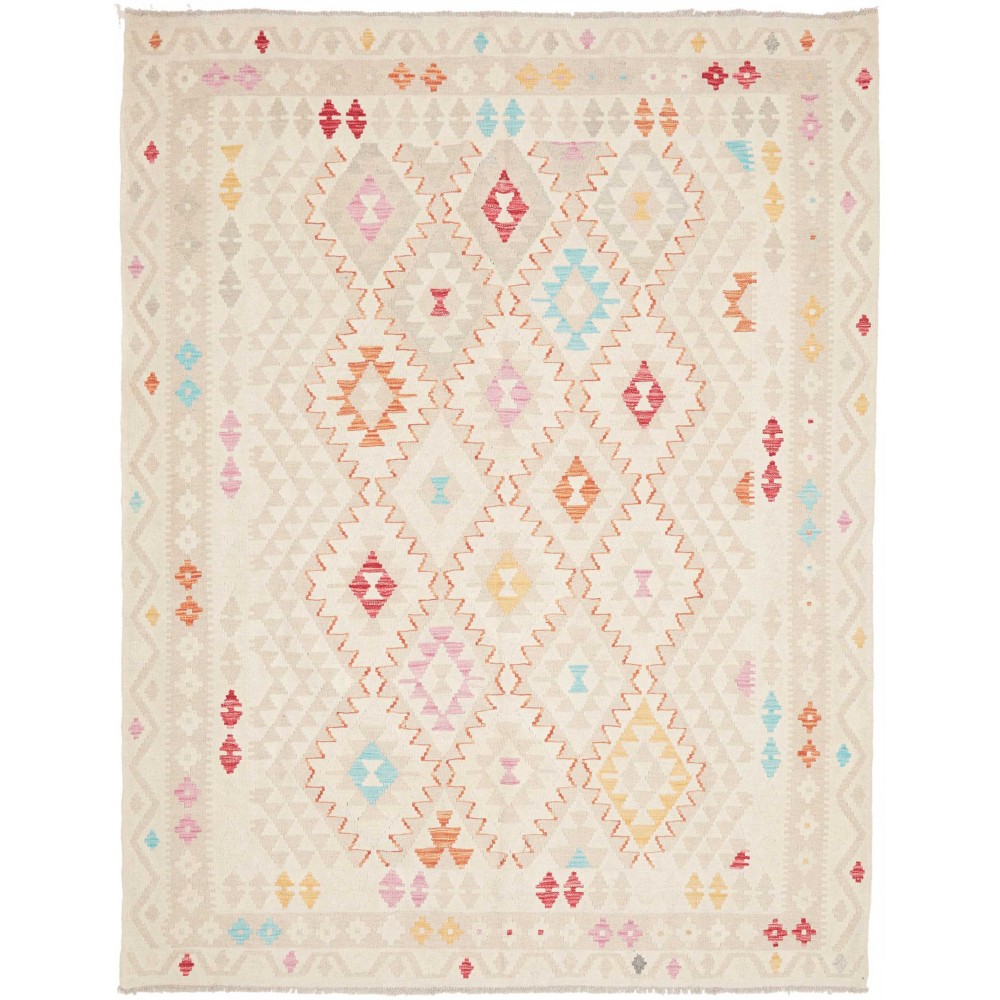 Tappeto Kilim Afghanistan bianco 179x230