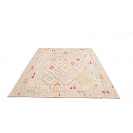 Tappeto Kilim Afghanistan bianco 179x230