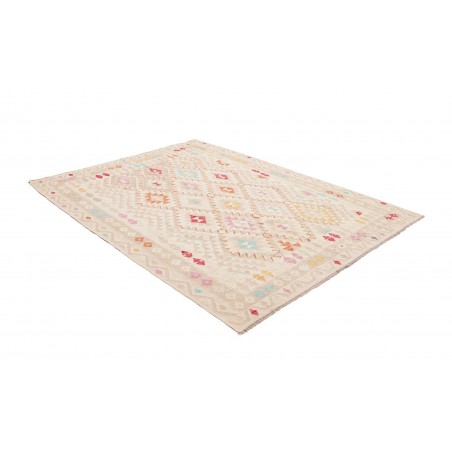 Tappeto Kilim Afghanistan bianco 179x230