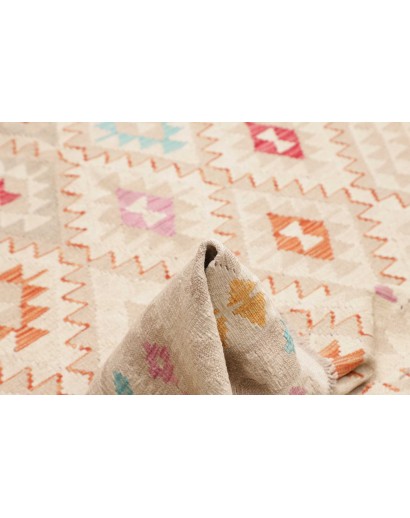 Tappeto Kilim Afghanistan bianco 179x230