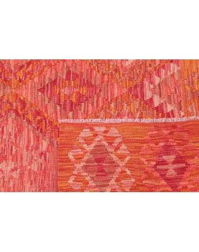 Tappeto Kilim Afghanistan rosso 171x248