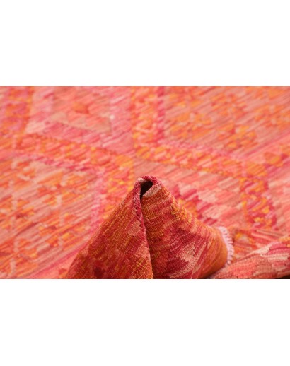 Tappeto Kilim Afghanistan rosso 171x248