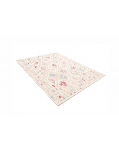 Tappeto Kilim Afghanistan bianco 177x229