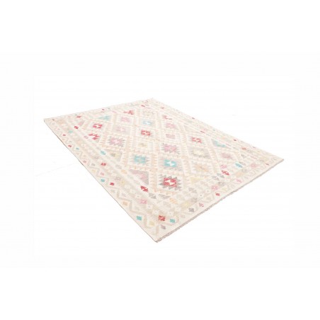 Tappeto Kilim Afghanistan bianco 177x229