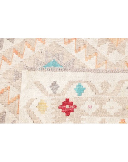Tappeto Kilim Afghanistan bianco 177x229