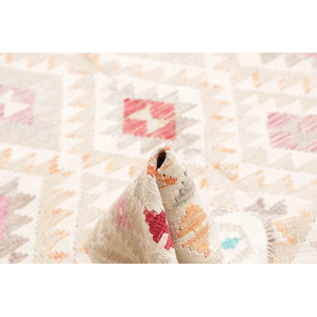 Tappeto Kilim Afghanistan bianco 177x229