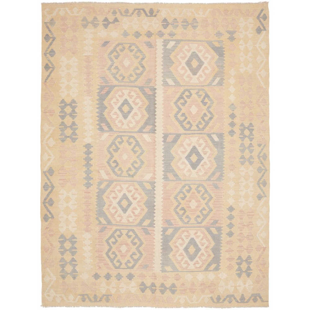 Tappeto Kilim Afghanistan giallo 178x239