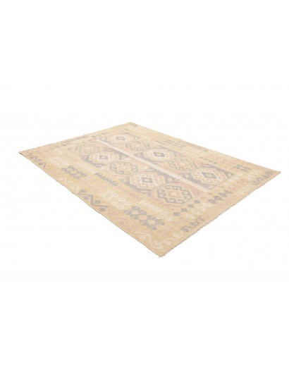 Tappeto Kilim Afghanistan giallo 178x239