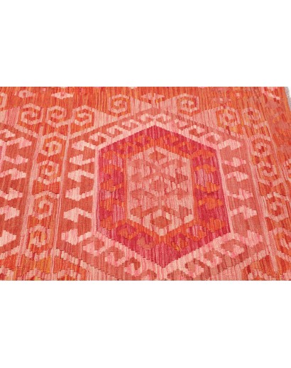 Tappeto Kilim Afghanistan rosso 176x249
