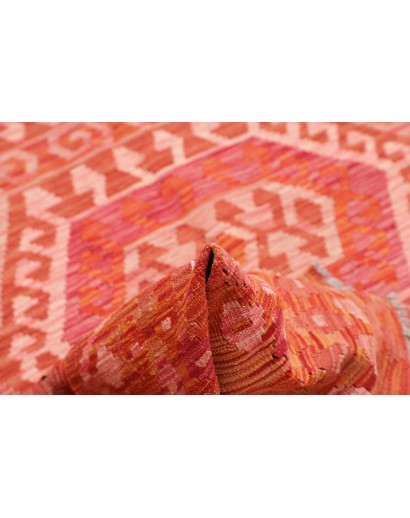 Tappeto Kilim Afghanistan rosso 176x249