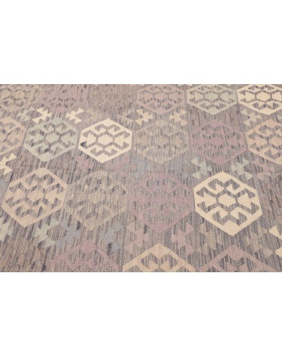 Tappeto Kilim Afghanistan azzurro 177x239