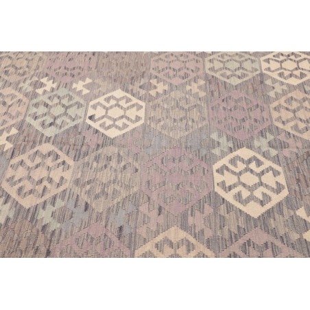 Tappeto Kilim Afghanistan azzurro 177x239