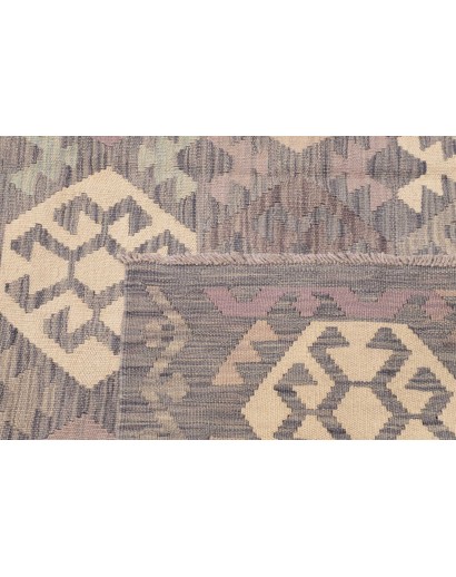 Tappeto Kilim Afghanistan azzurro 177x239