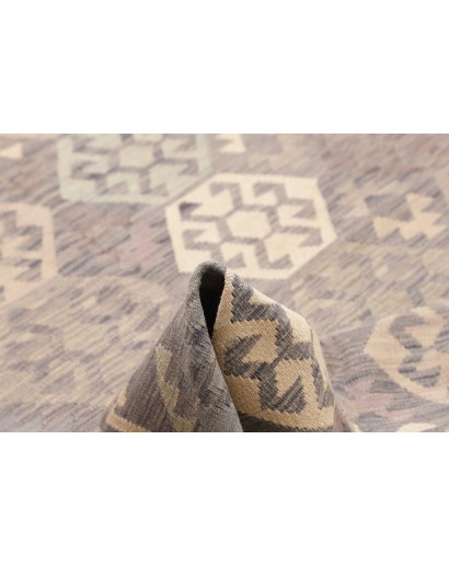 Tappeto Kilim Afghanistan azzurro 177x239