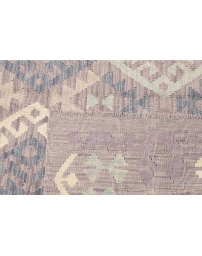 Tappeto Kilim Afghanistan azzurro giallo 172x249