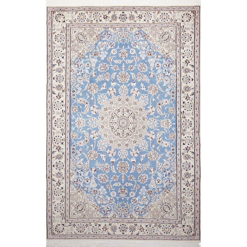 Tappeto Nain 9La Persia beige grigio 153x233 Tappeto Nain 9La Persia beige grigio 153x233