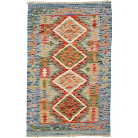 Tappeto Kilim Afghanistan marrone 80x124