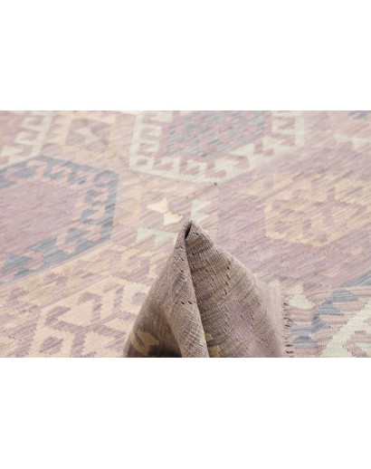 Tappeto Kilim Afghanistan azzurro giallo 172x249