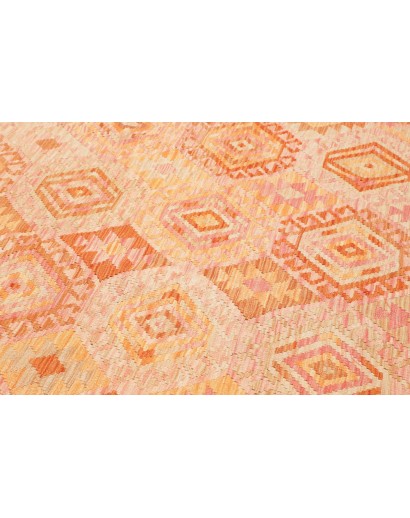 Tappeto Kilim Afghanistan marrone arancione 180x230