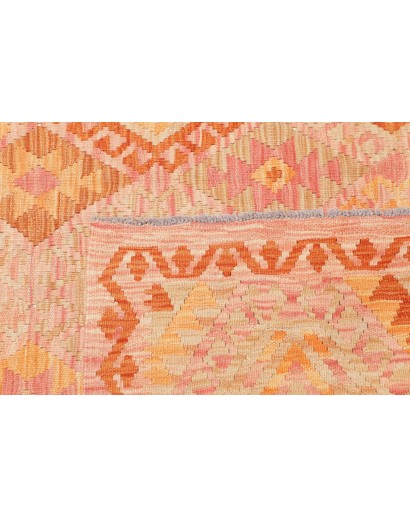 Tappeto Kilim Afghanistan marrone arancione 180x230