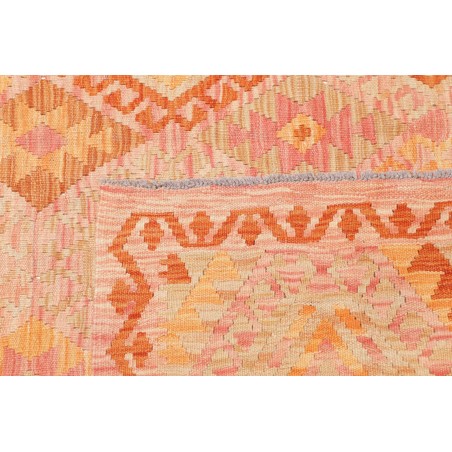 Tappeto Kilim Afghanistan marrone arancione 180x230