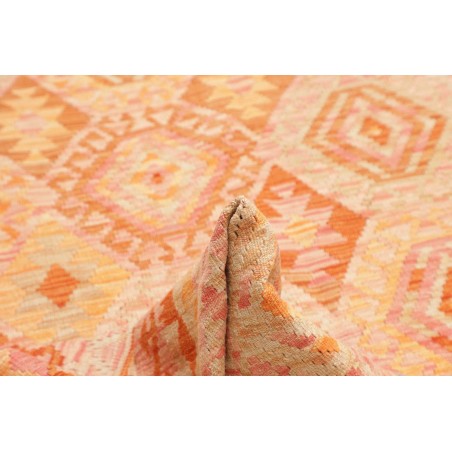Tappeto Kilim Afghanistan marrone arancione 180x230