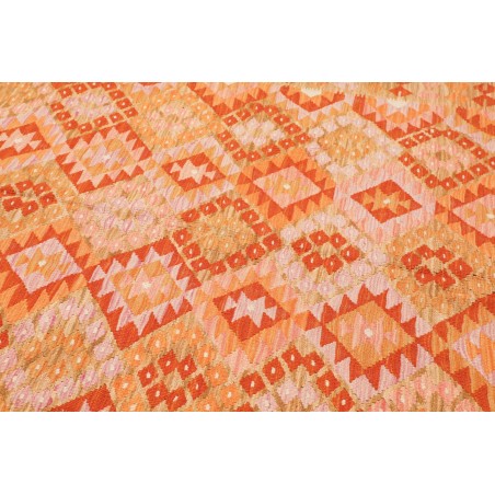 Tappeto Kilim Afghanistan arancione marrone 174x232