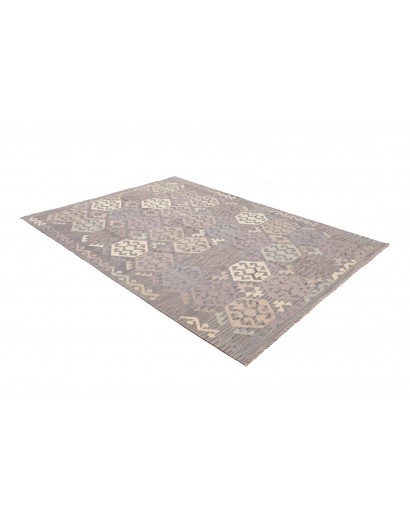 Tappeto Kilim Afghanistan azzurro beige 182x247