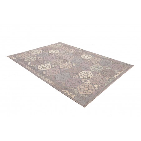 Tappeto Kilim Afghanistan azzurro beige 182x247