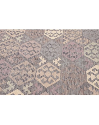 Tappeto Kilim Afghanistan azzurro beige 182x247