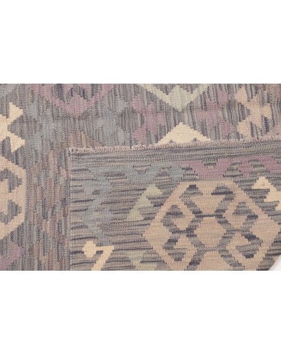 Tappeto Kilim Afghanistan azzurro beige 182x247