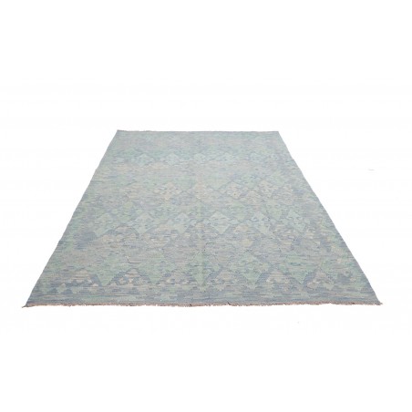 Tappeto Kilim Afghanistan azzurro 173x243