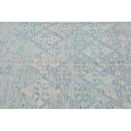 Tappeto Kilim Afghanistan azzurro 173x243