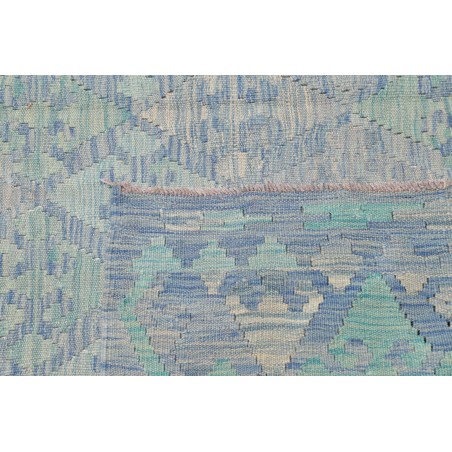 Tappeto Kilim Afghanistan azzurro 173x243