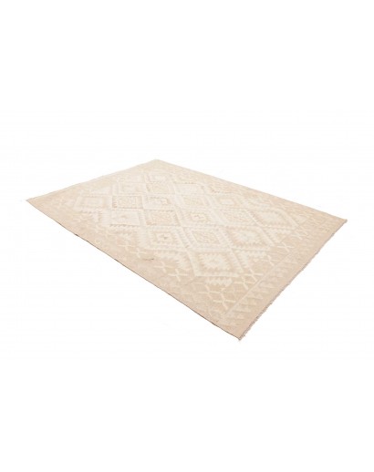 Tappeto Kilim Afghanistan bianco 159x230