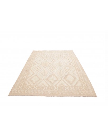 Tappeto Kilim Afghanistan bianco 159x230