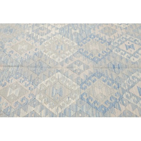 Tappeto Kilim Afghanistan beige azzurro 180x254