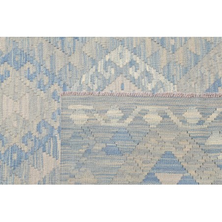 Tappeto Kilim Afghanistan beige azzurro 180x254