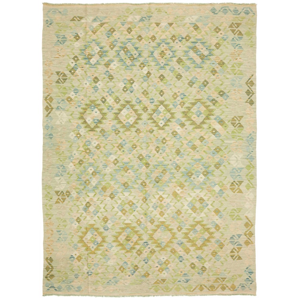 Tappeto Kilim Afghanistan marrone arancione 174x242
