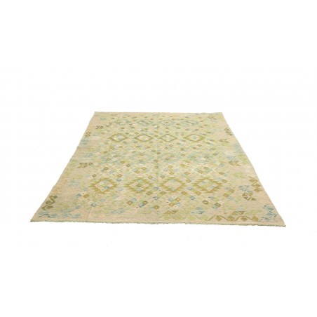 Tappeto Kilim Afghanistan marrone arancione 174x242
