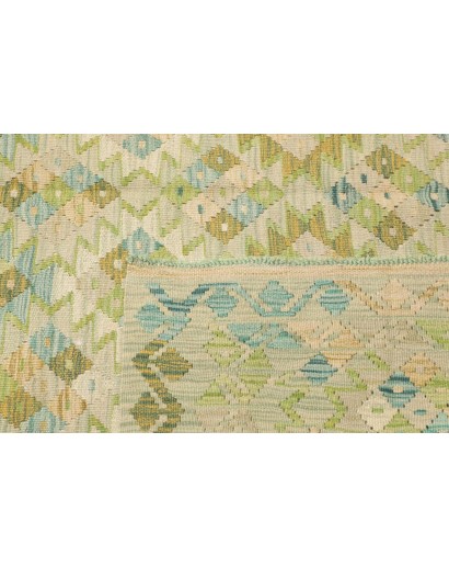 Tappeto Kilim Afghanistan marrone arancione 174x242