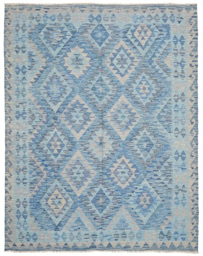 Tappeto Kilim Afghanistan azzurro 183x234