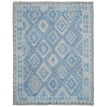 Tappeto Kilim Afghanistan azzurro 183x234