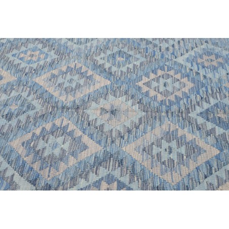 Tappeto Kilim Afghanistan azzurro 183x234