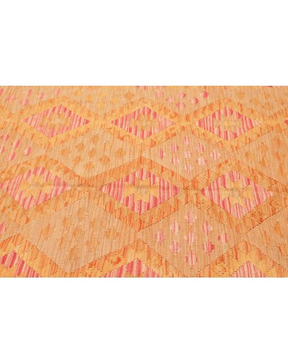 Tappeto Kilim Afghanistan arancione giallo 169x251
