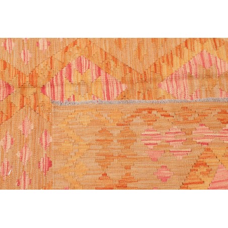 Tappeto Kilim Afghanistan arancione giallo 169x251