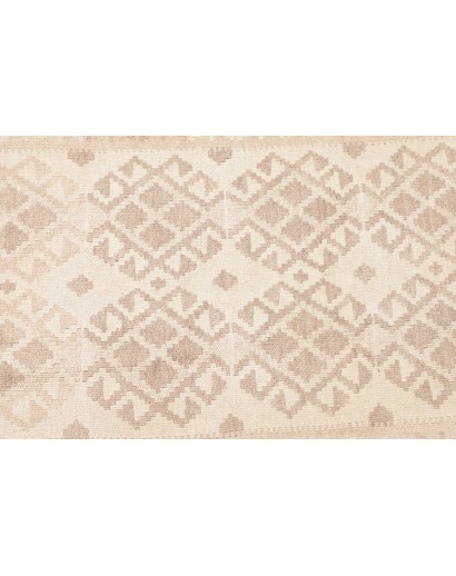 Tappeto Kilim Afghanistan bianco 77x284